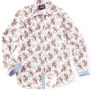 Cremieux Mens Long Sleeve Paisley Dress Shirt